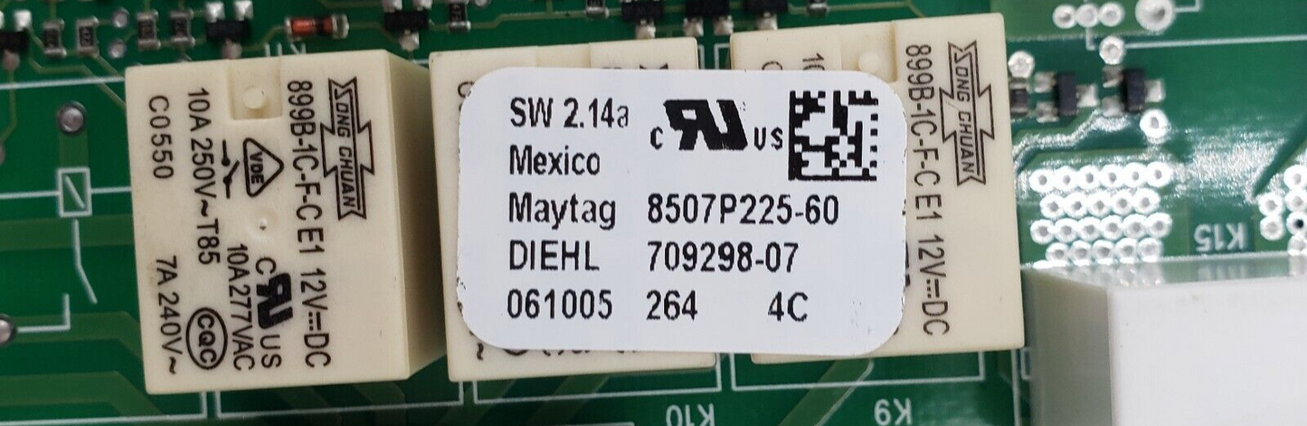 Genuine Whirlpool Range Control 8507P225-60 Same Day Shipping & 60 Days Warranty