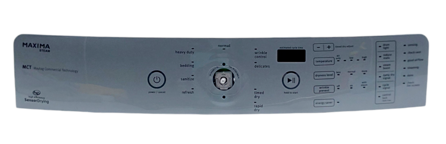 Genuine Whirlpool Dryer Control Panel W10433019 Same Day Ship & 60 Days Warranty