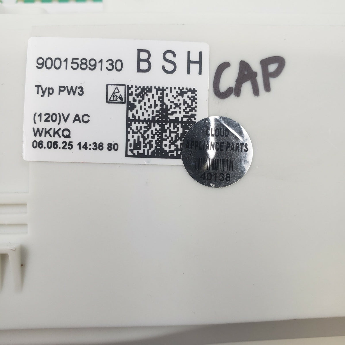 Bosch OEM Dishwasher Control Board 9001589130 *Same Day Ship & 60 Days Warranty*