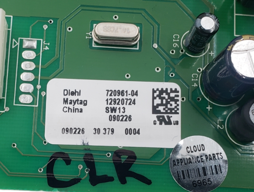 Genuine Whirlpool Washer Control Board 12920724 Same Day Ship & 60 Days Warranty
