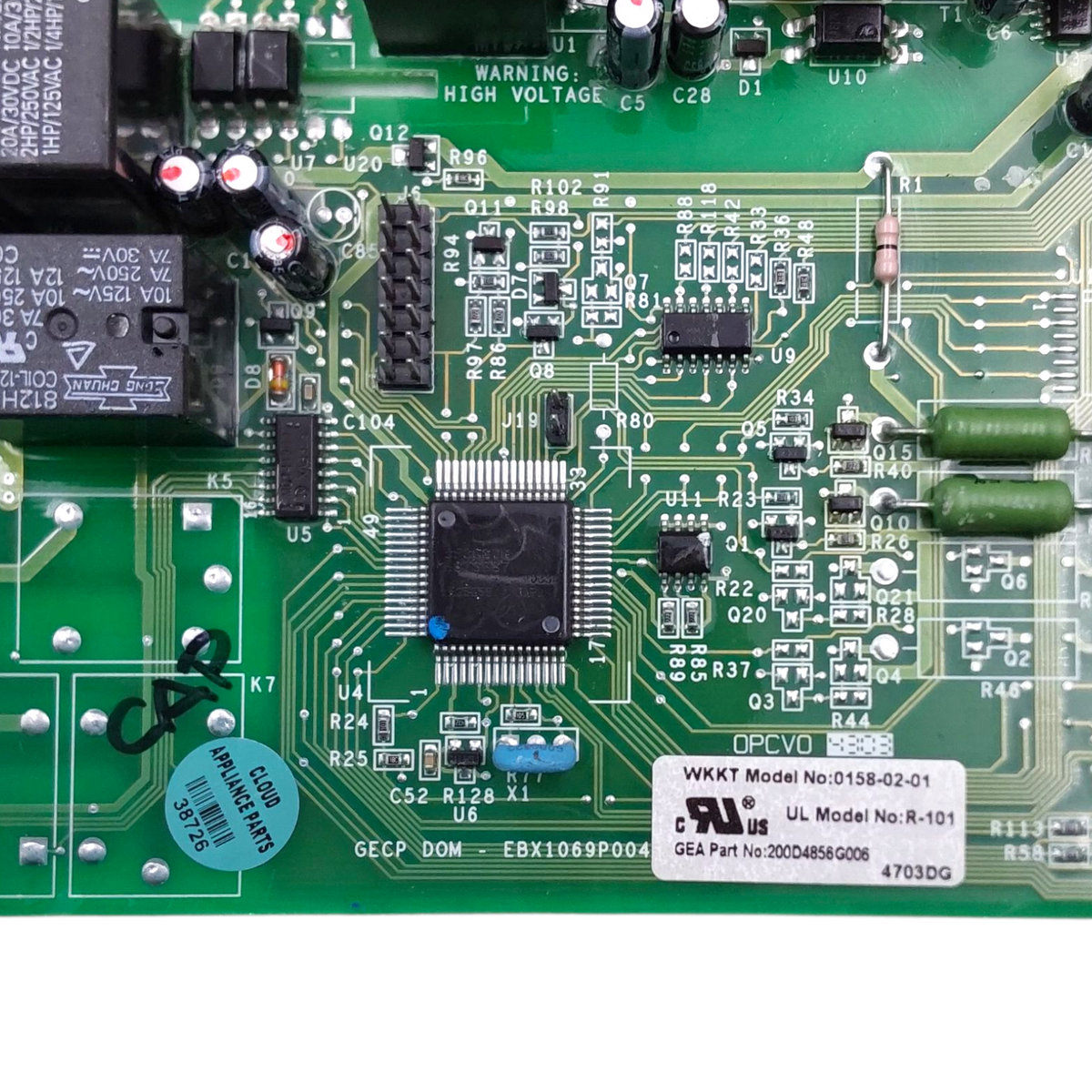 Genuine GE Fridge Control Board 200D4856G006  *Same Day Ship & 60 Days Warranty*