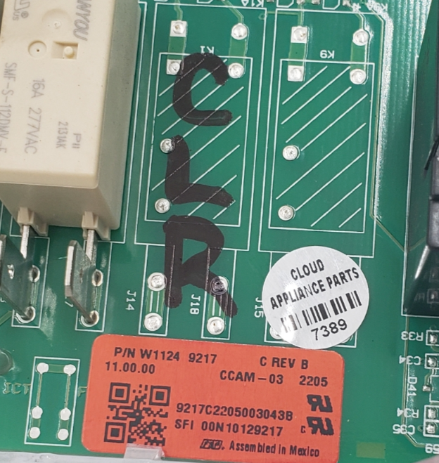 Genuine Whirlpool Oven Control Board W11249217 Same Day Ship & *60 Days Warranty