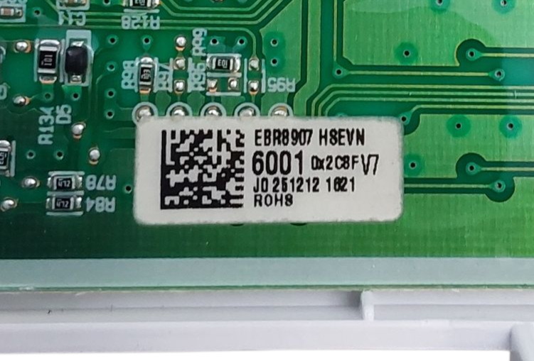 LG New Washer Control Board EBR89076001 **Same Day Shipping & 60 Days Warranty**