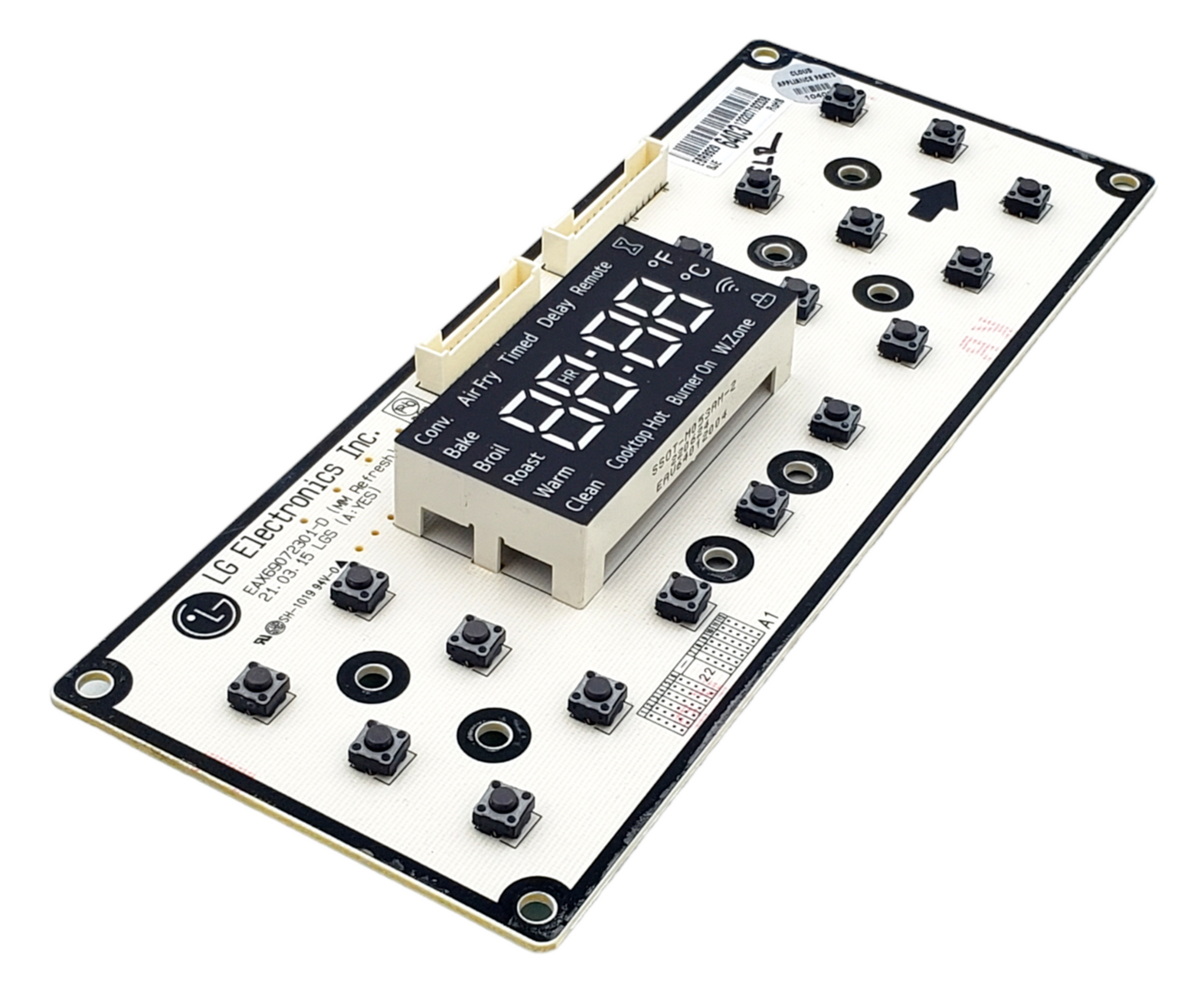 New LG Range Control Board EBR89296403  **Same Day Shipping & 60 Days Warranty**