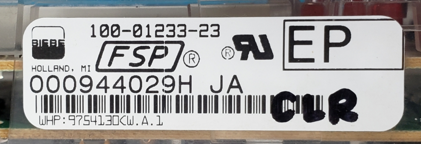 Genuine Whirlpool Range Control Board 9754130 *Same Day Ship & 60 Days Warranty*
