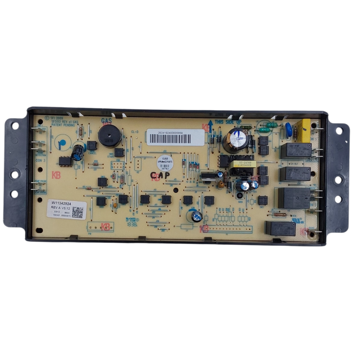 Whirlpool Genuine Range Control Board W11342924 Same Day Ship & 60 Days Warranty