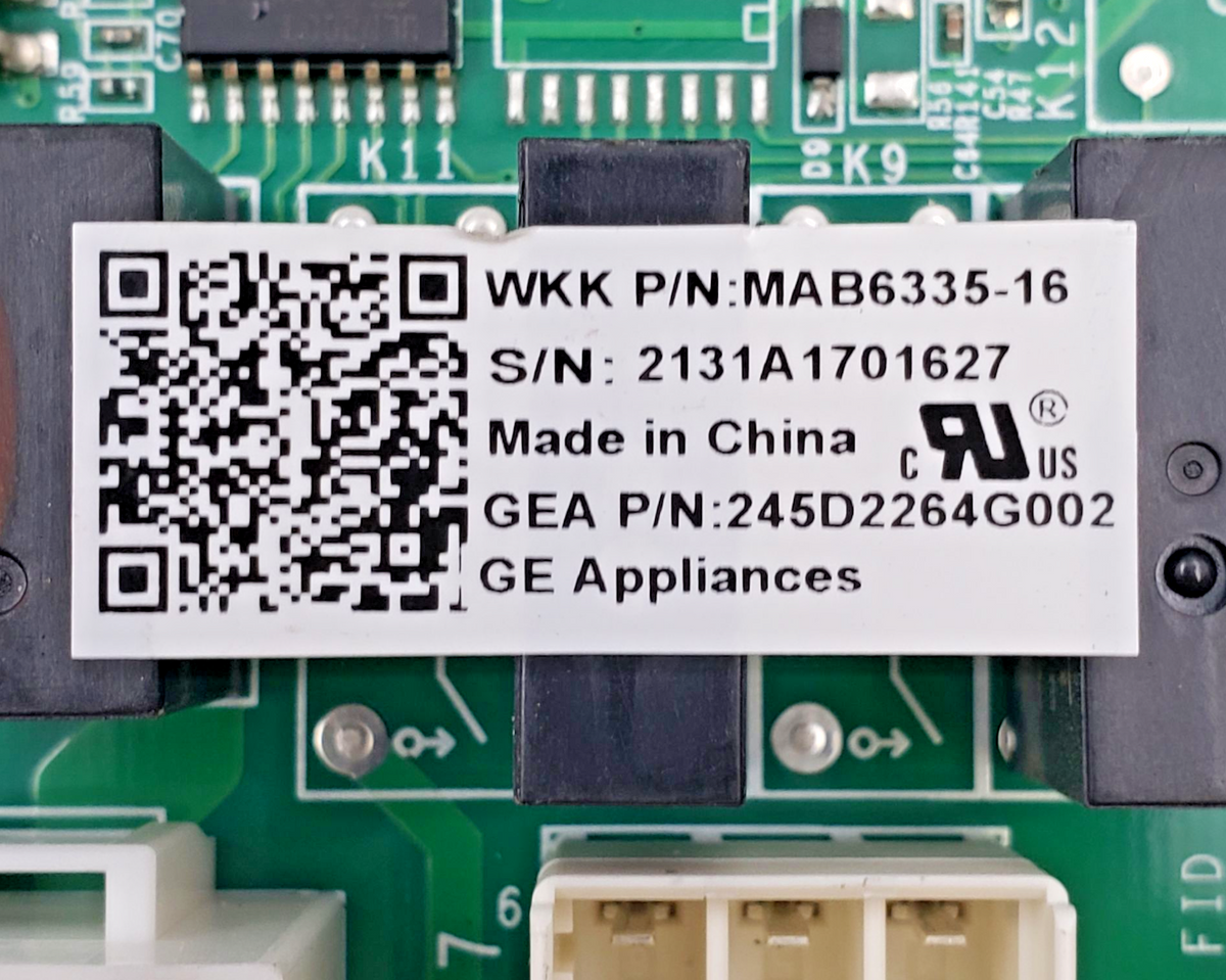 Genuine GE Fridge Control Board 245D2264G002 *Same Day Ship & 60 Days Warranty**