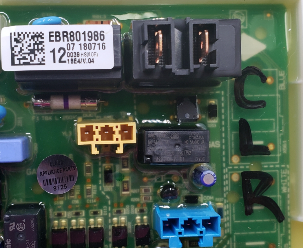 Genuine LG Dryer Control Board EBR85069901 Same Day Shipping & *60 Days Warranty