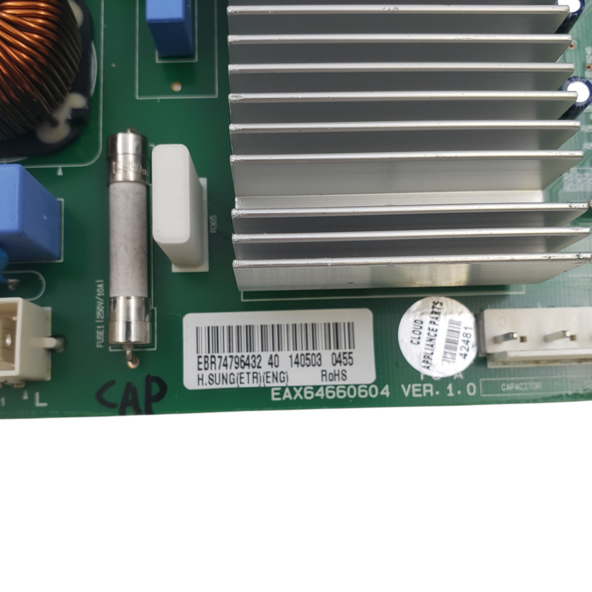 LG Genuine Fridge Control Board EBR74796432 **Same Day Ship & 60 Days Warranty**