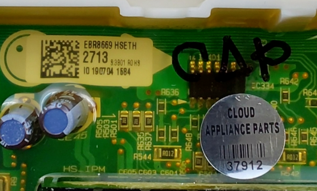 Genuine LG Washer Control Board EBR86692713 Same Day Shipping & 60 Days Warranty