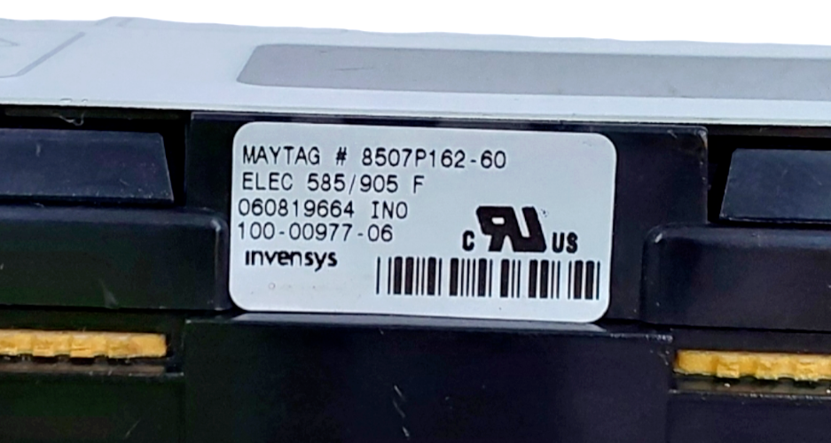 Genuine Maytag Range Control Board 8507P162-60 Same Day Ship & 60 Days Warranty