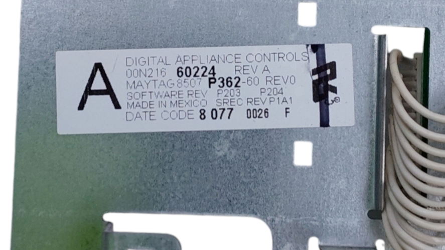 Genuine Maytag Oven Control Board 8507P362-60 Same Day Ship & 60 Days Warranty**