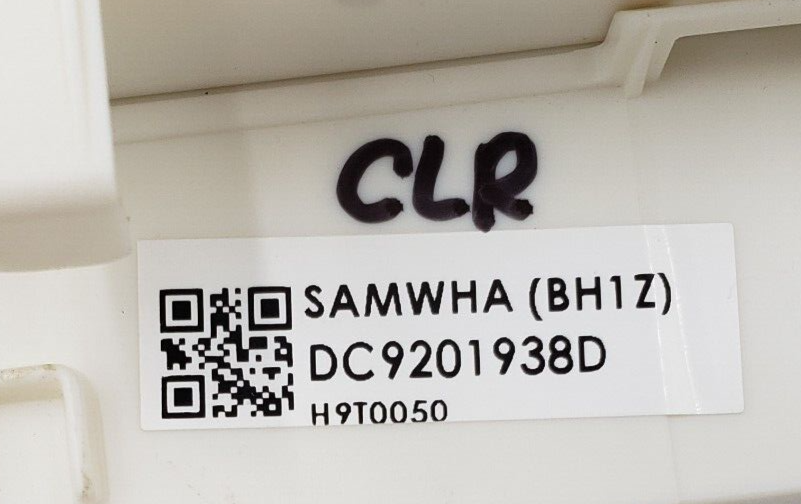 Genuine Samsung Washer Control DC92-01938D Same Day Shipping & *60 Days Warranty