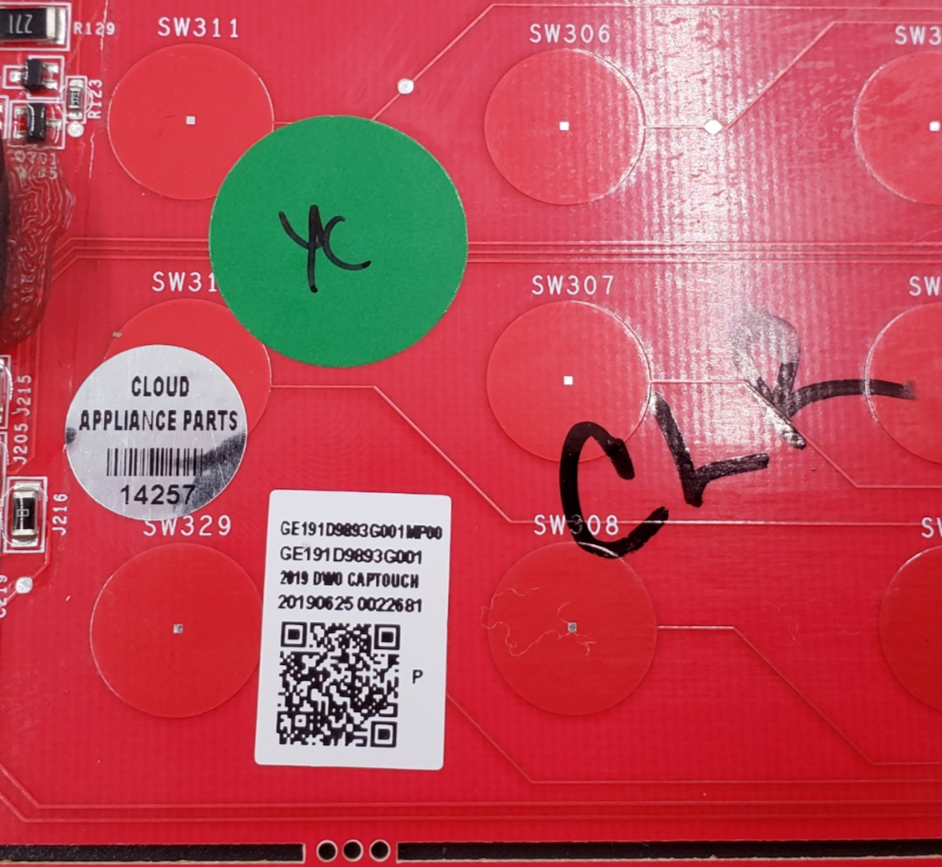 Genuine GE Range Oven Control 191D9893G001 Same Day Shipping & 60 Days Warranty*