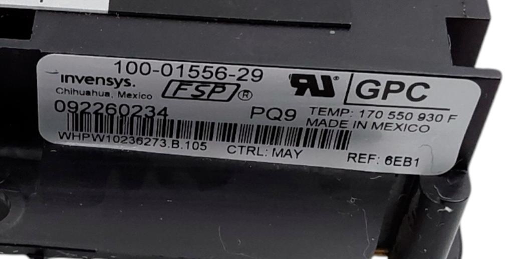 Genuine Whirlpool Range Control Board W10236273 Same Day Ship & 60 Days Warranty