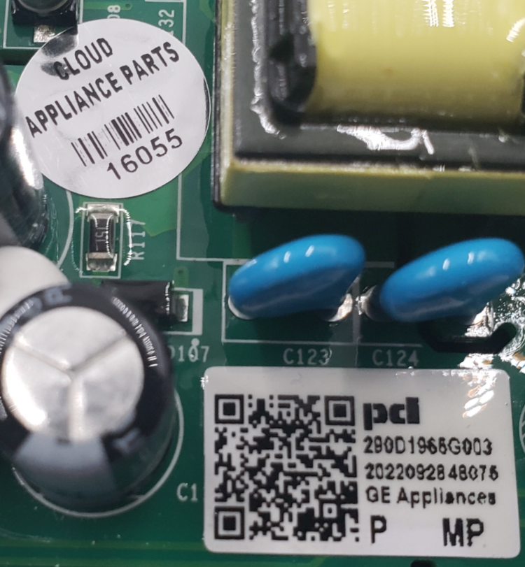 Genuine GE Washer Control Board 290D1965G003 *Same Day Shipp & 60 Days Warranty*