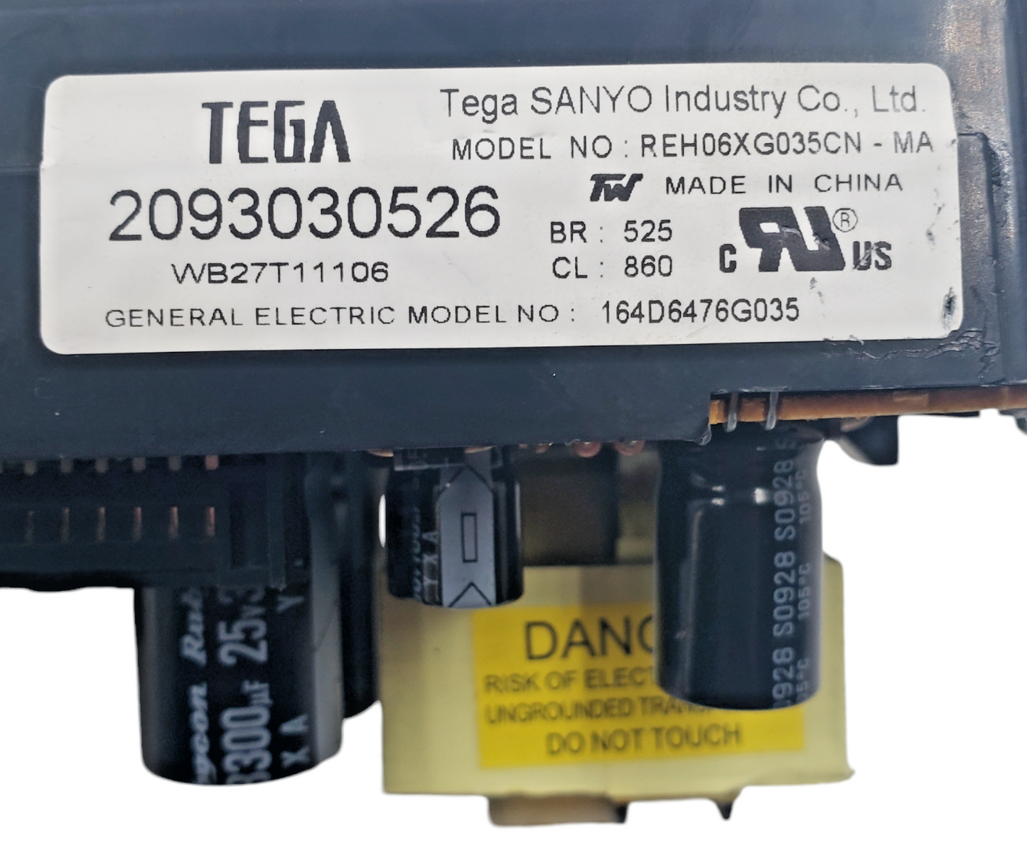 Genuine GE Range Control Board 164D6476G035 Same Day Shipping & 60 Days Warranty