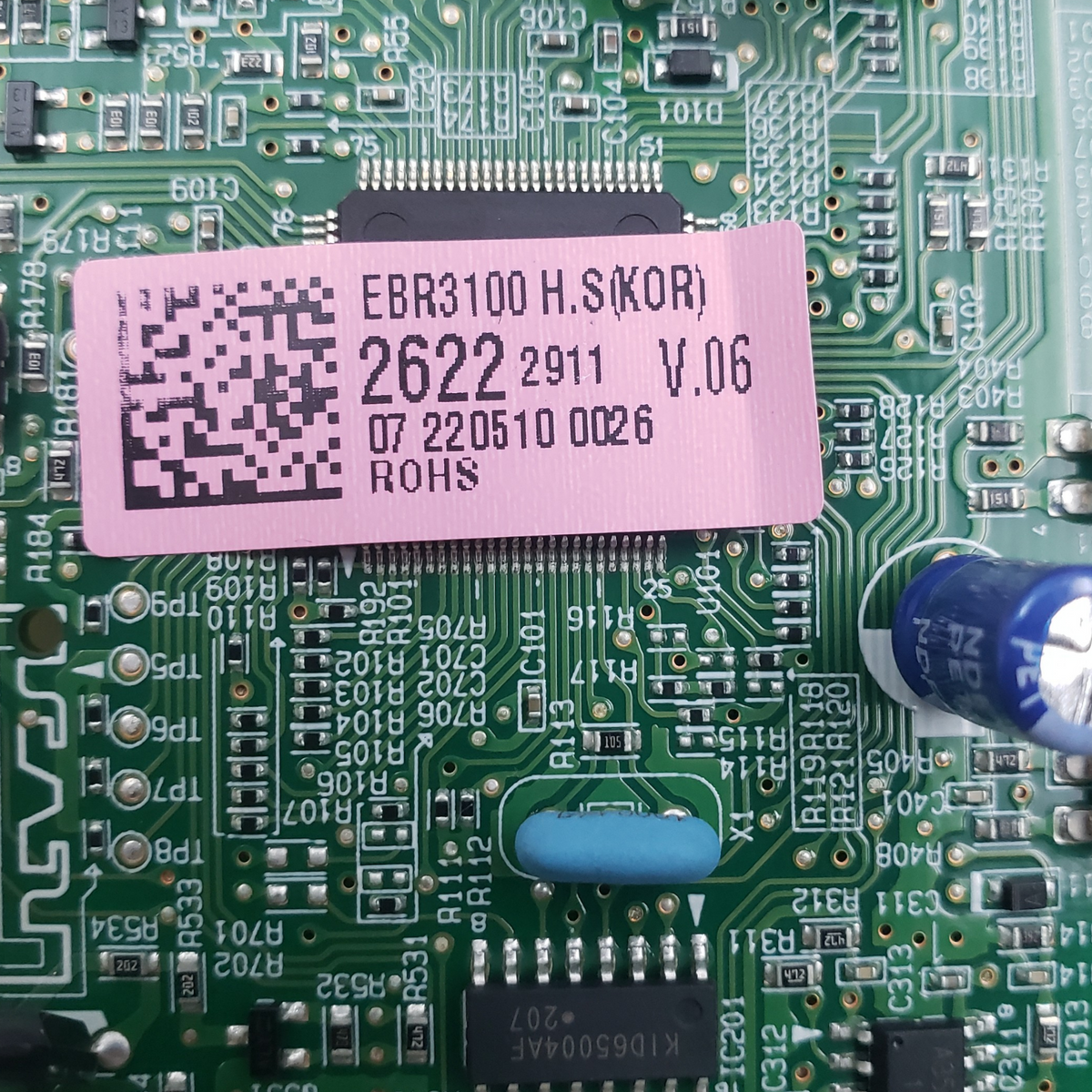 LG Genuine Dryer Control Board EBR31002622 *Same Day Shipping & 60 Days Warranty