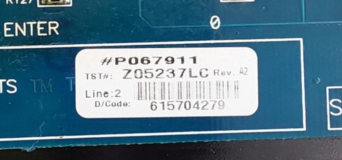 Genuine Whirlpool Range Control Board P067911 *Same Day Ship & 60 Days Warranty*