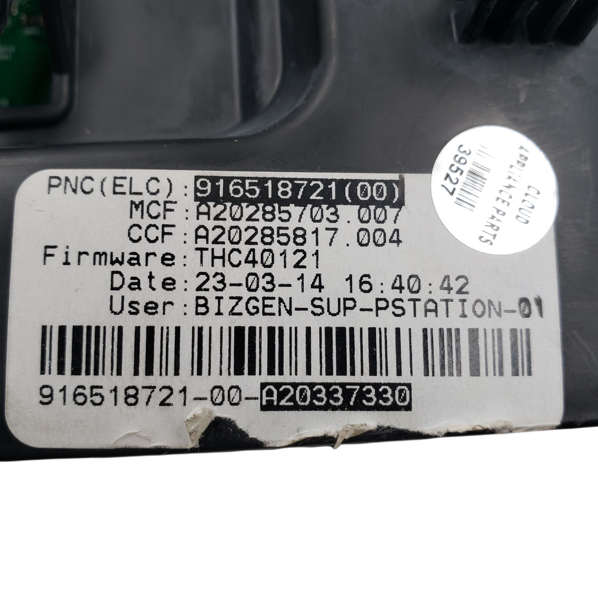 Genuine Frigidaire Dryer Control 916518721 Same Day Shipping & 60 Days Warranty*