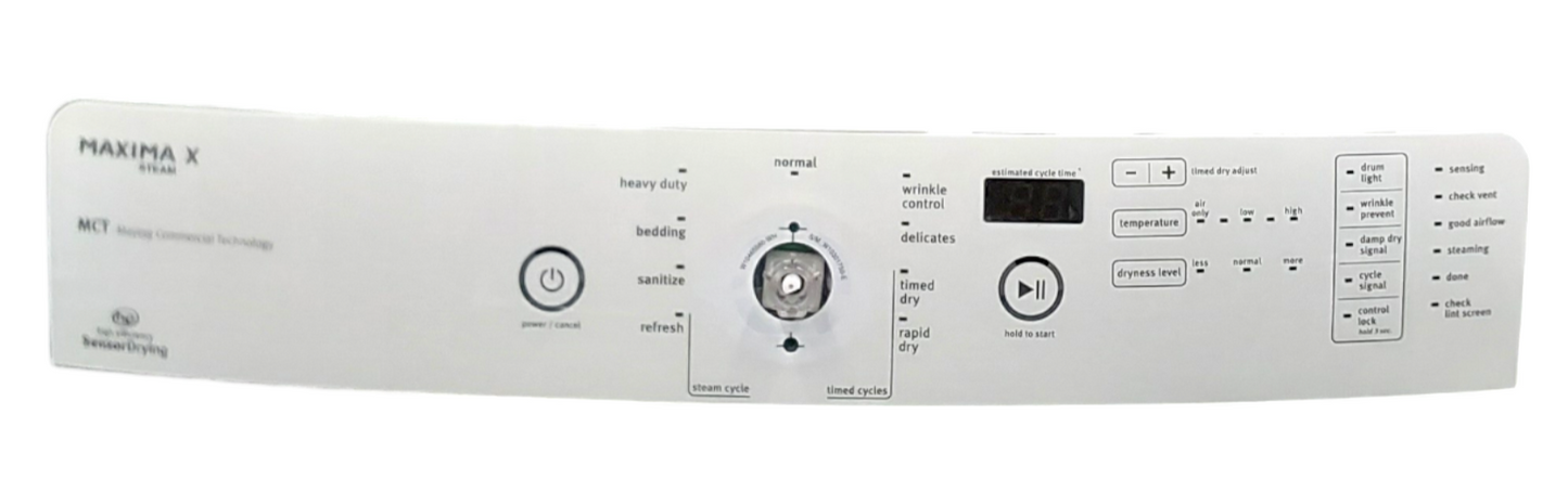 Genuine Whirlpool Dryer Control Panel W10469304 Same Day Ship & 60 Days Warranty