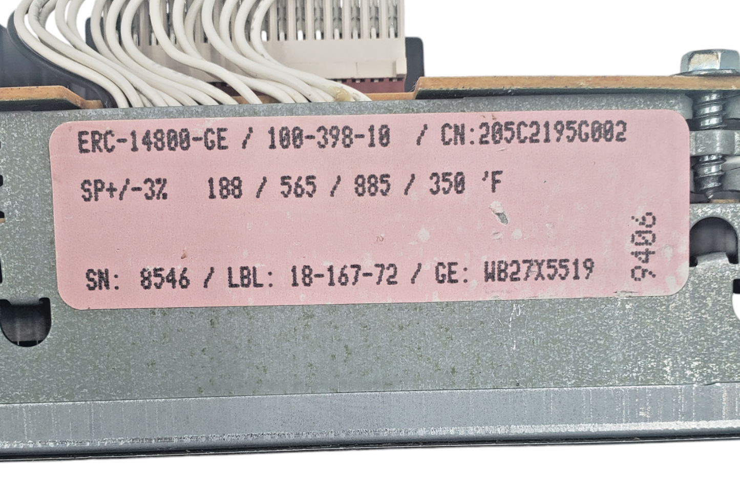Genuine GE Oven Control Board 205C2195G002 Same Day Shipping & 60 Days Warranty*