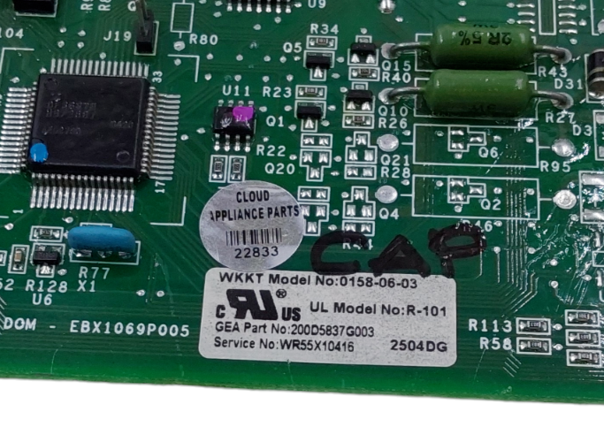 Genuine GE Fridge Control Board 200D5837G003 *Same Day Ship & 60 Days Warranty**
