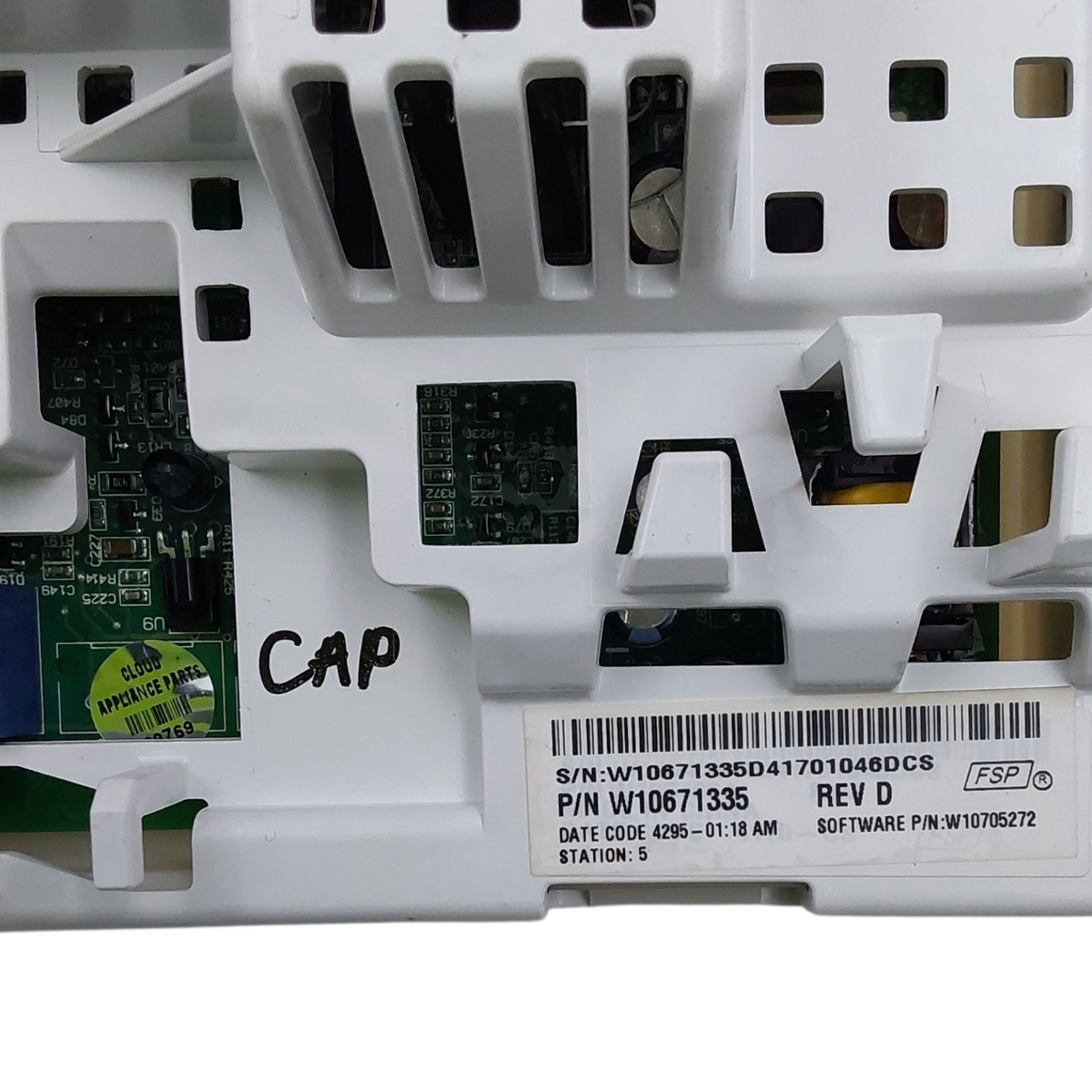 Whirlpool Genuine Control Board W10671335 *Same Day Shipping & 60 Days Warranty*