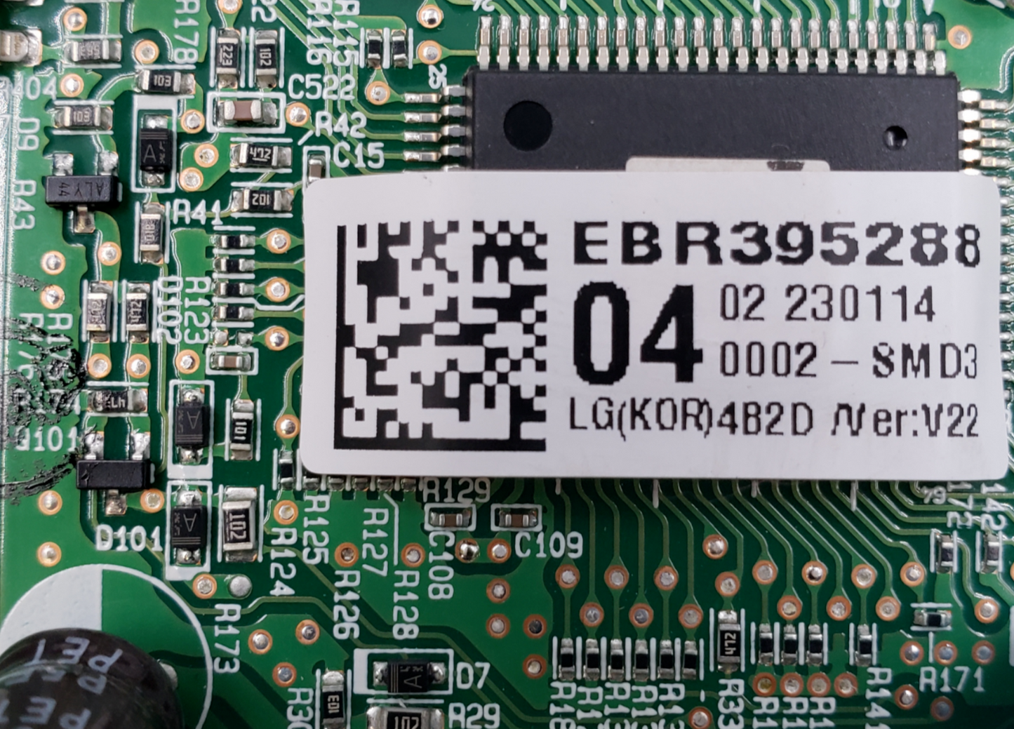 Genuine LG Dryer Control Board EBR39528804 *Same Day Shipping & 60 Days Warranty