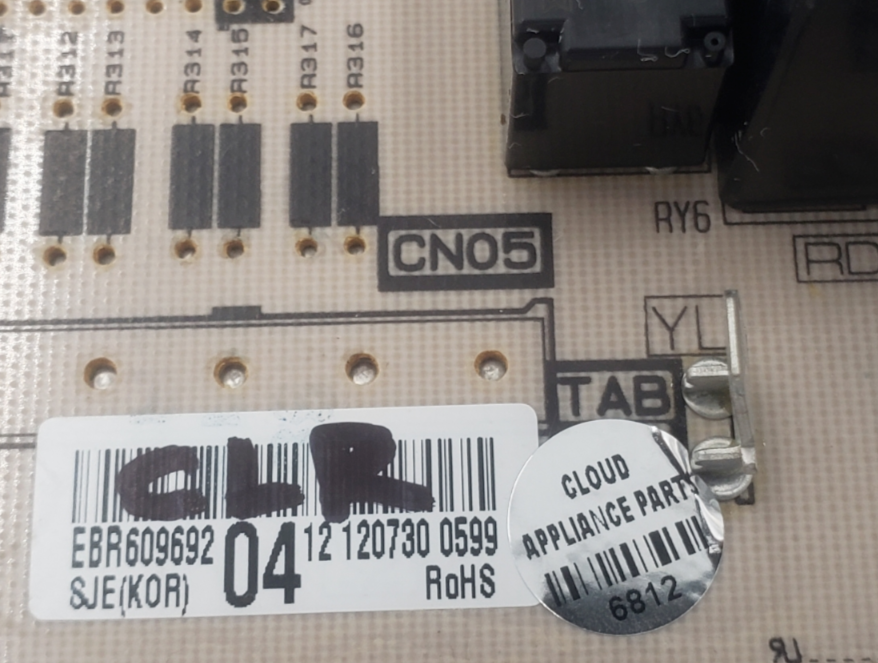 Genuine LG Oven Control Board EBR60969204 Same Day Shipping & *60 Days Warranty*