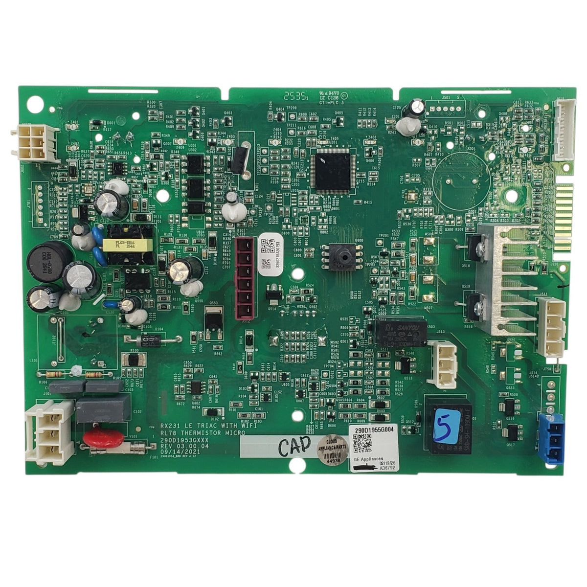 GE Genuine Washer Control Board 290D1955G004  *Same Day Ship & 60 Days Warranty*