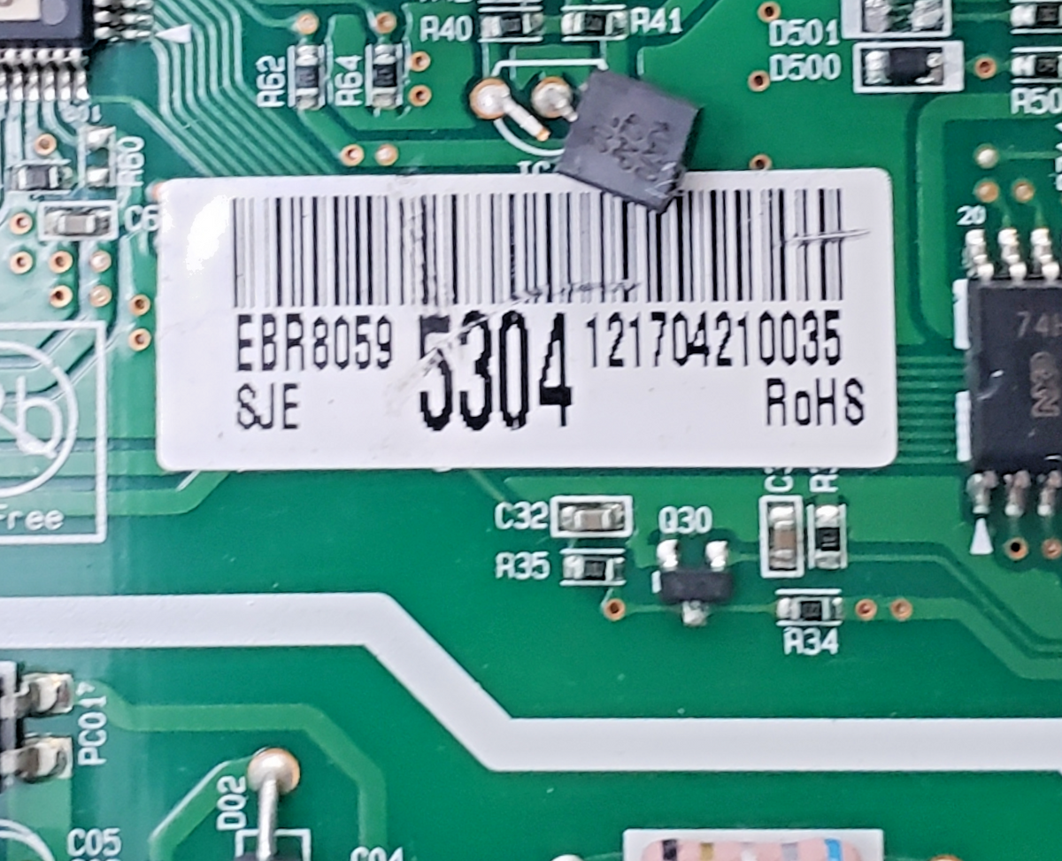 Genuine LG Range Control Board EBR80595304 Same Day Shipping & 60 Days Warranty*