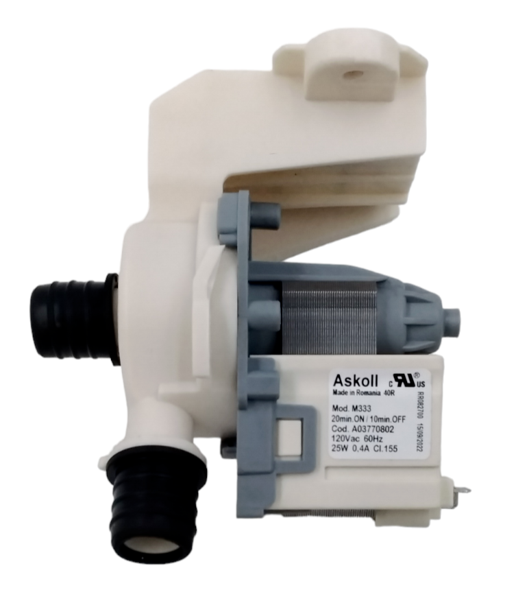New Frigidaire Washer Pump Assembly A03770802 Same Day Ship & 60 Days Warranty