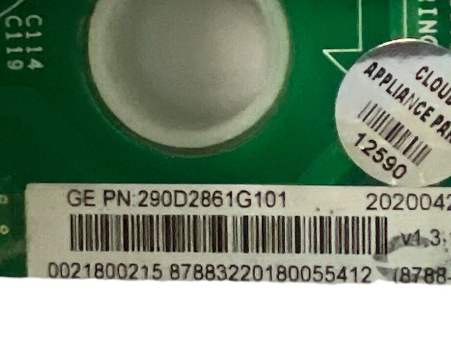 New GE Washer Control Board 290D2861G101  *Same Day Shipping & 60 Days Warranty*