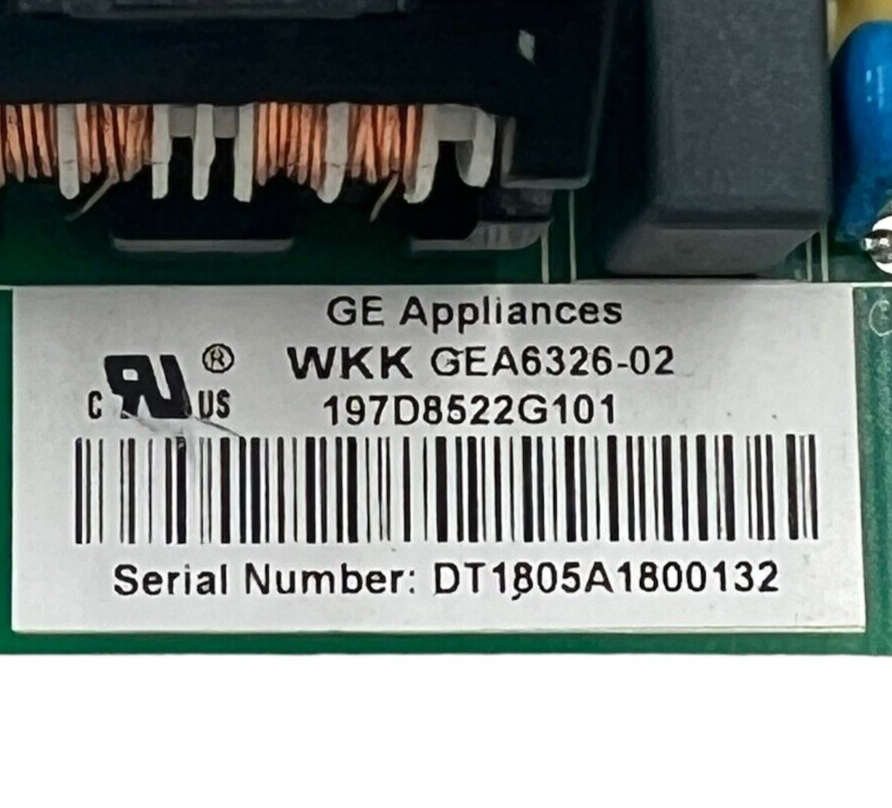 Genuine GE Refrigerator Control 197D8522G101  *Same Day Ship & 60 Days Warranty*
