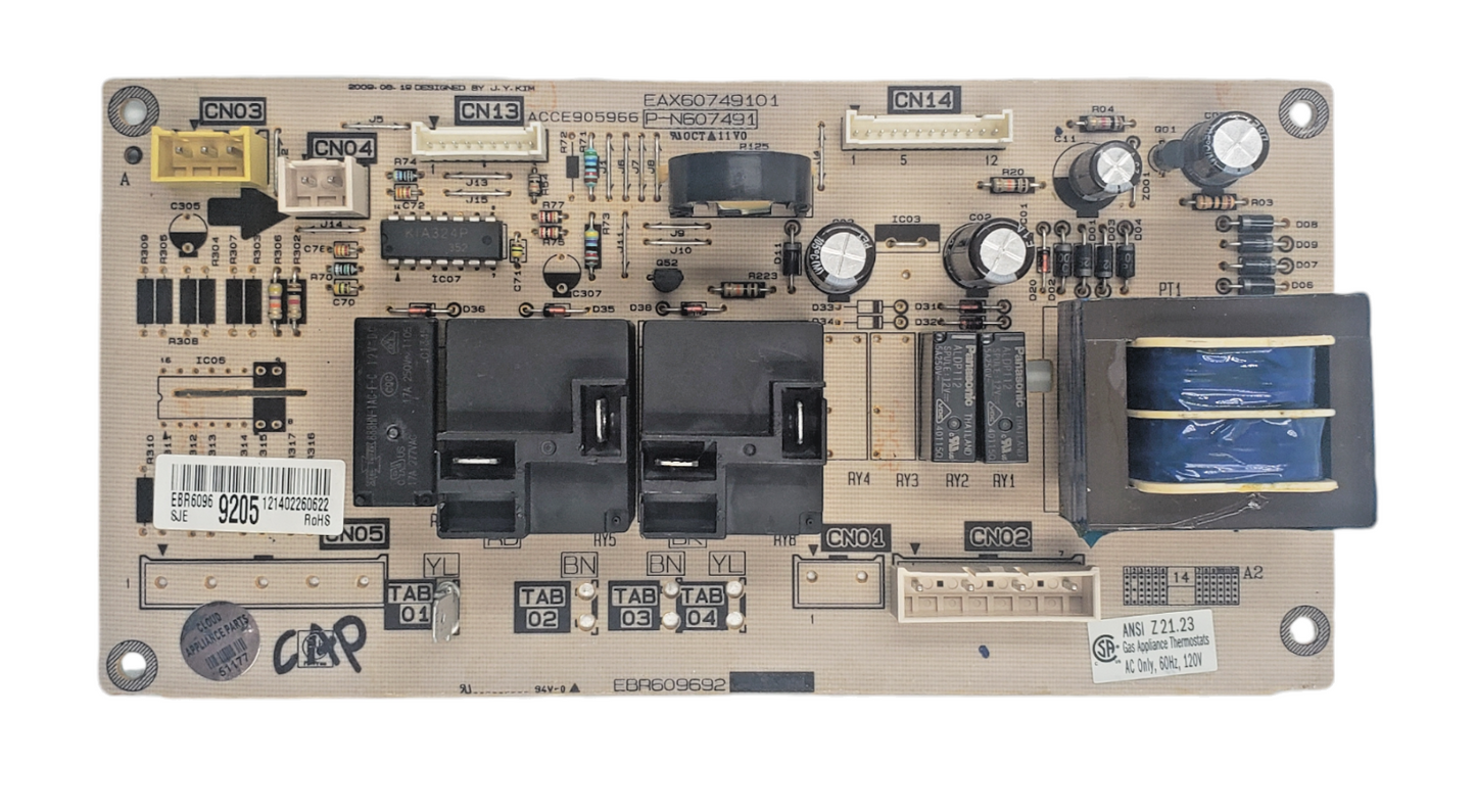 Genuine LG Range Control Board EBR60969205 Same Day Shipping & 60 Days Warranty*