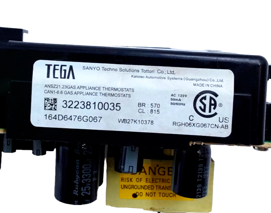 Genuine GE Range Control Board 164D6476G067 Same Day Shipping & 60 Days Warranty