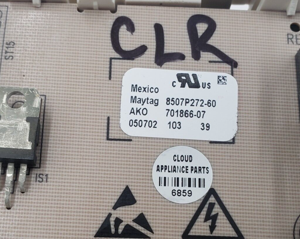 Genuine Whirlpool Range Control 8507P272-60 Same Day Shipping & 60 Days Warranty