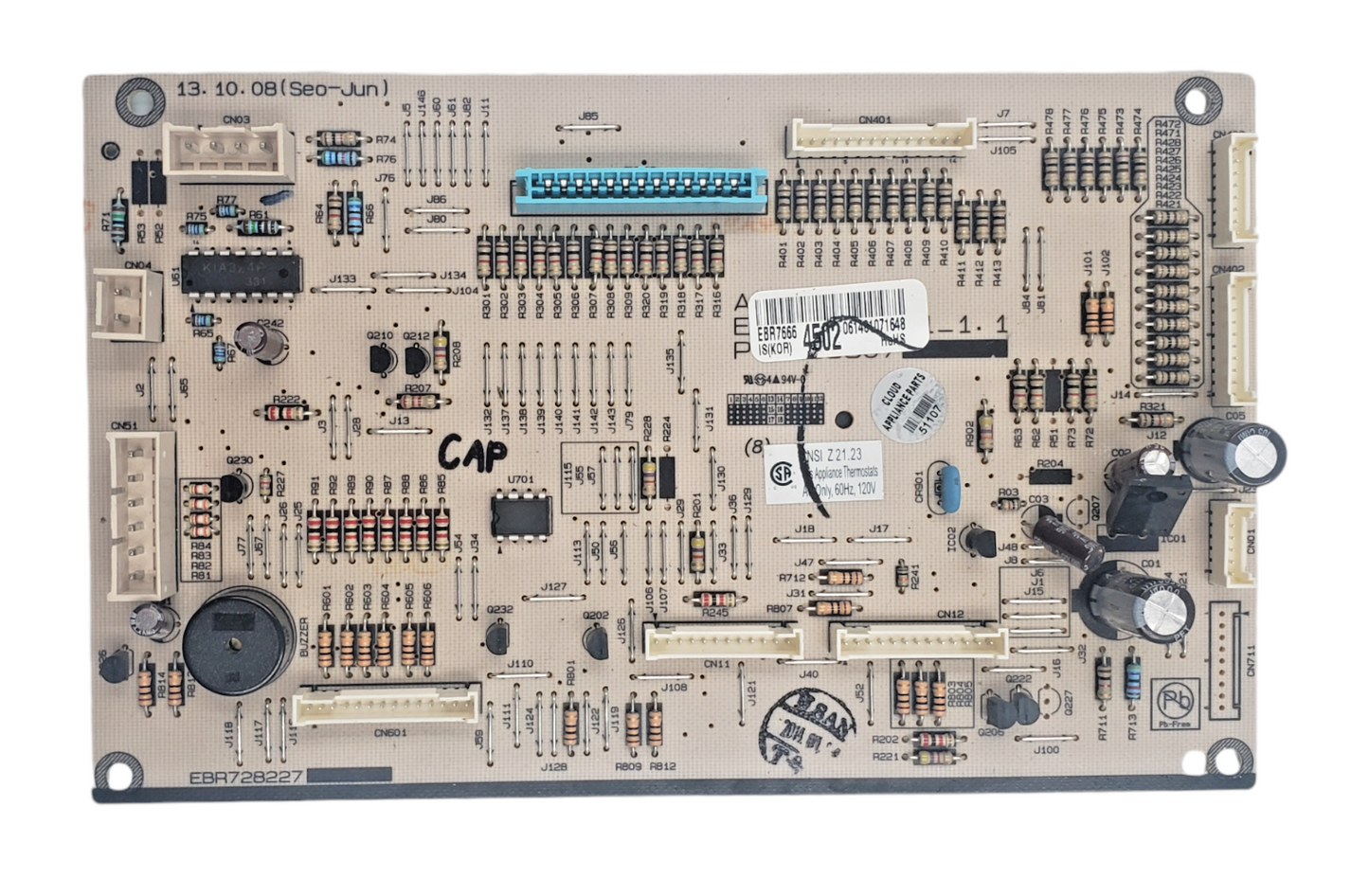Genuine LG Range Control Board EBR76664502 Same Day Shipping & 60 Days Warranty*