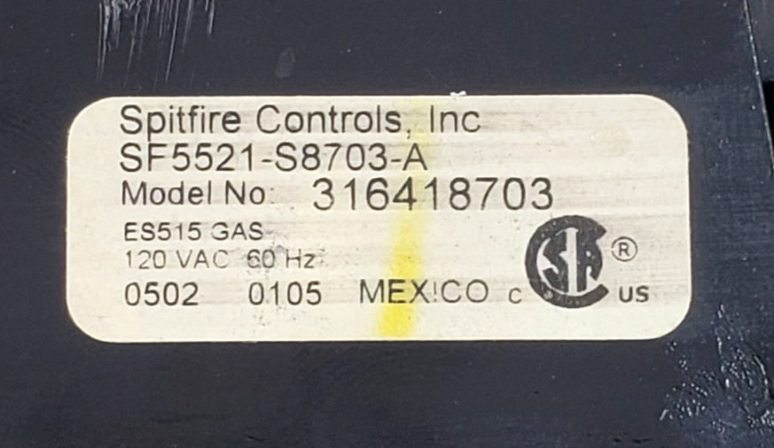 Genuine Frigidaire Range Control 316418703 Same Day Shipping & 60 Days Warranty*