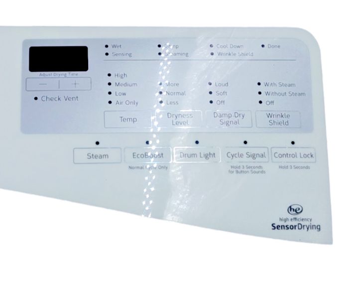 Genuine Whirlpool Dryer Control Panel W10783679 Same Day Ship & 60 Days Warranty
