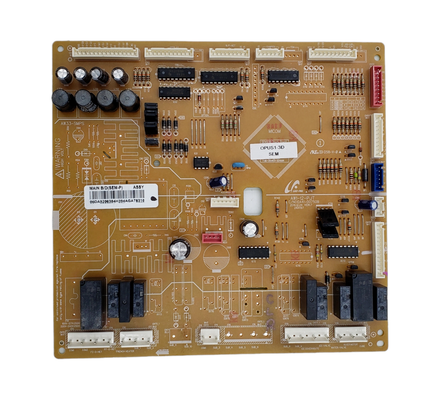 OEM Samsung Refrigerator Control DA92-00384H Same Day Ship & **60 Days Warranty*