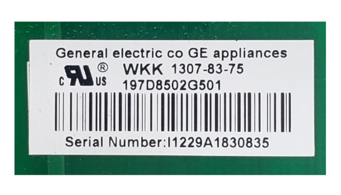 Genuine GE Refrigerator Control 197D8502G501  *Same Day Ship & 60 Days Warranty*