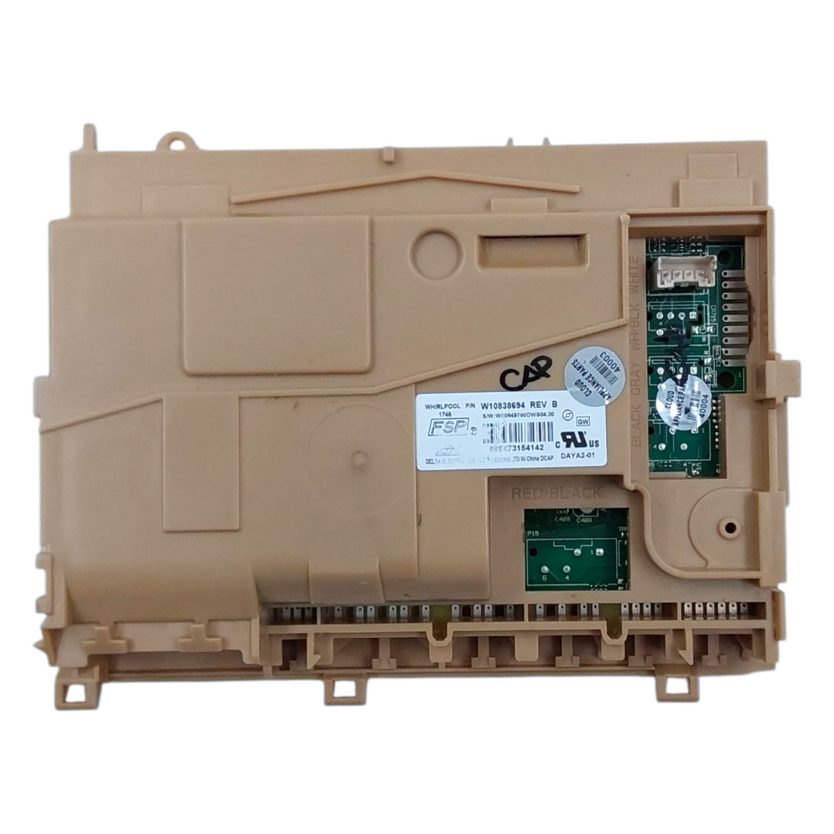 OEM Whirlpool Dishwasher Board W10838694  *Same Day Shipping & 60 Days Warranty*