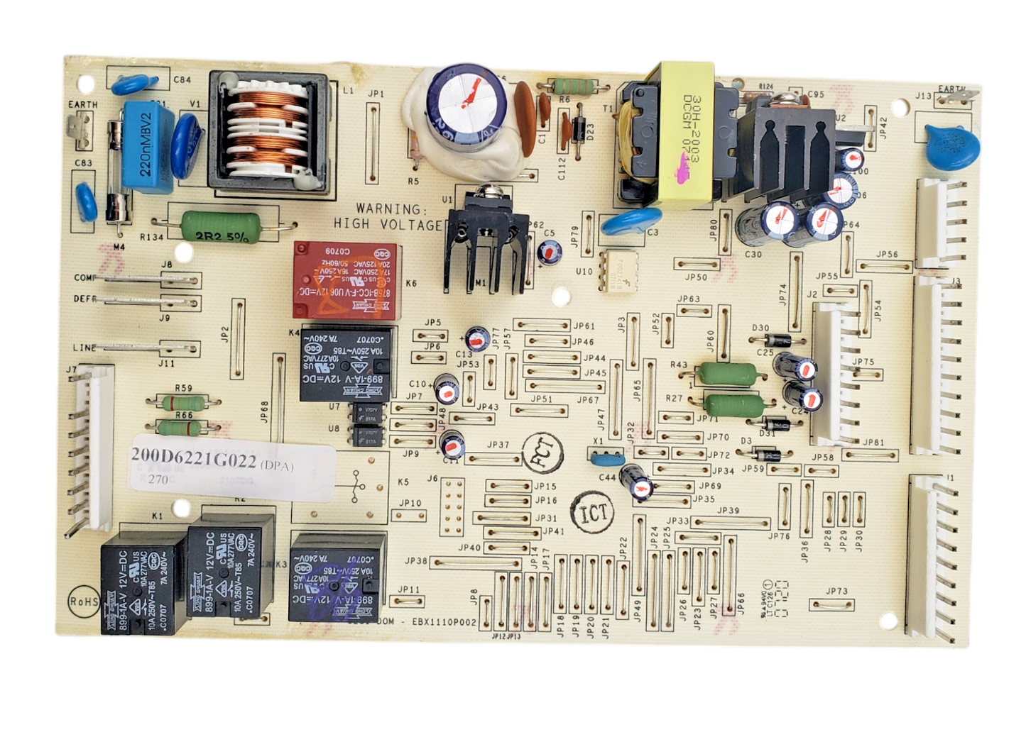 Genuine GE Fridge Control Board 200D6221G022 *Same Day Ship & 60 Days Warranty**