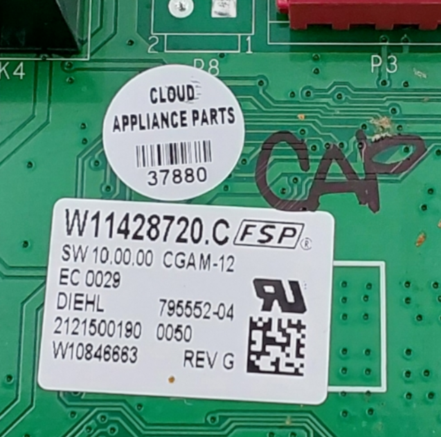 Genuine Whirlpool Oven Control Board W11428720 *Same Day Ship & 60 Days Warranty