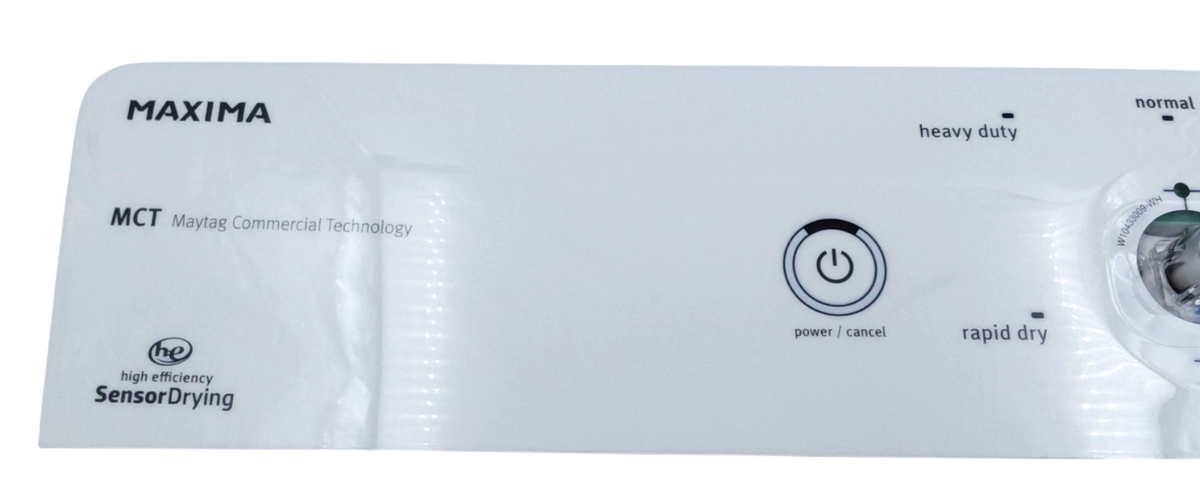 Genuine Whirlpool Dryer Control Panel W10433017 Same Day Ship & 60 Days Warranty