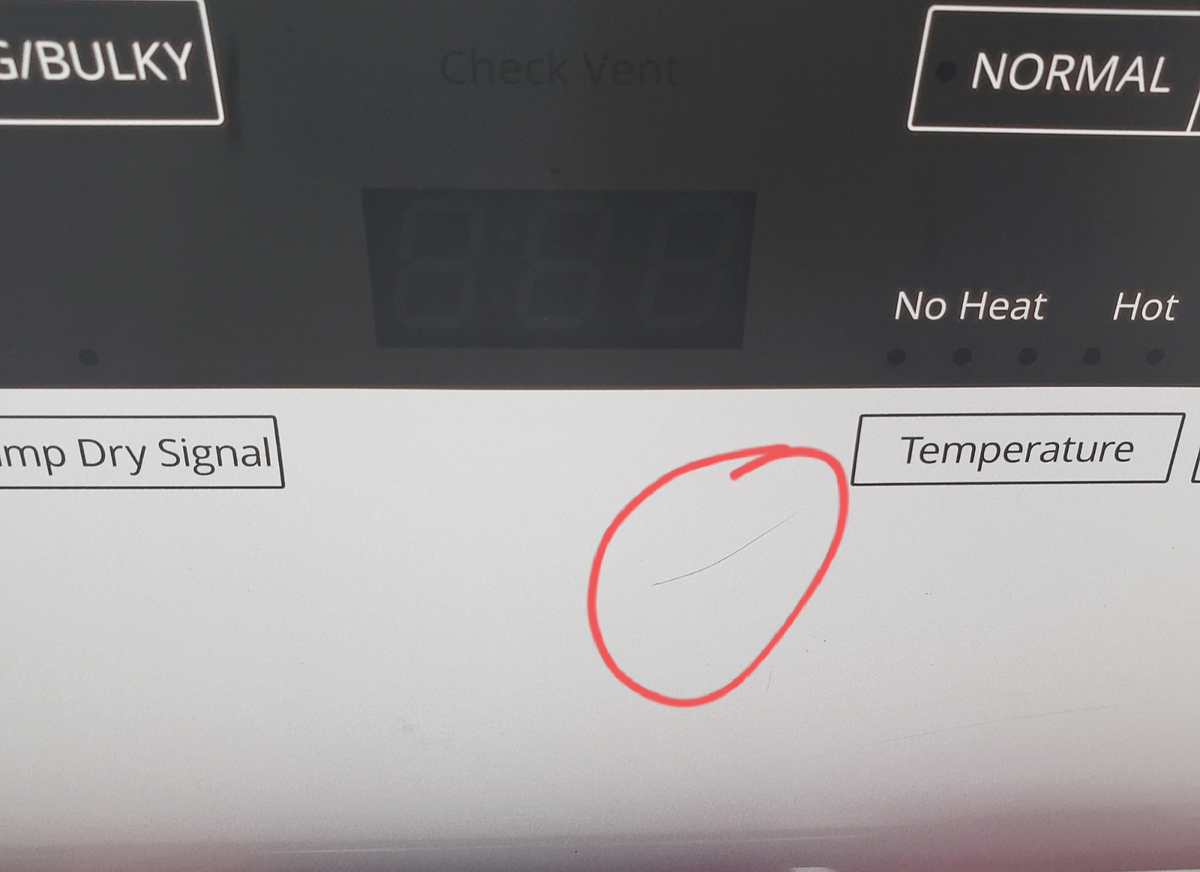 Genuine Whirlpool Dryer Control Panel W11040876 Same Day Ship & 60 Days Warranty