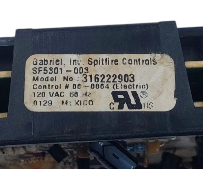 OEM Frigidaire Range Control Board 316222903 *Same Day Ship & 60 Days Warranty**
