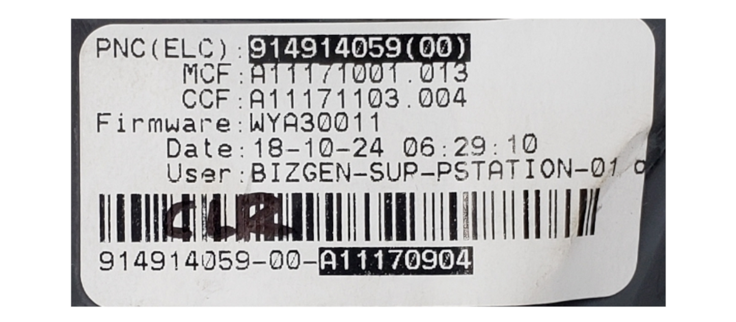 Genuine Frigidaire Washer Control 914914059 Same Day Shipping & 60 Days Warranty